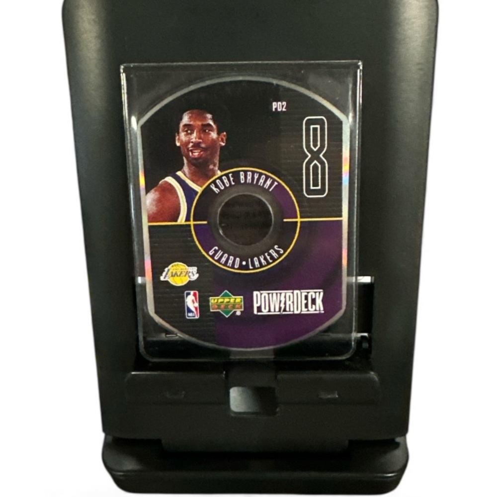 NBA PowerDeck Kobe Bryant Trading Card - Black and Purple mint condition